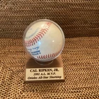 Cal Ripken Jr Signed Autographed 1991 AL MVP Game Baseball Stand