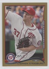 2014 Topps Gold 1527/2014 Stephen Strasburg #332 0b0