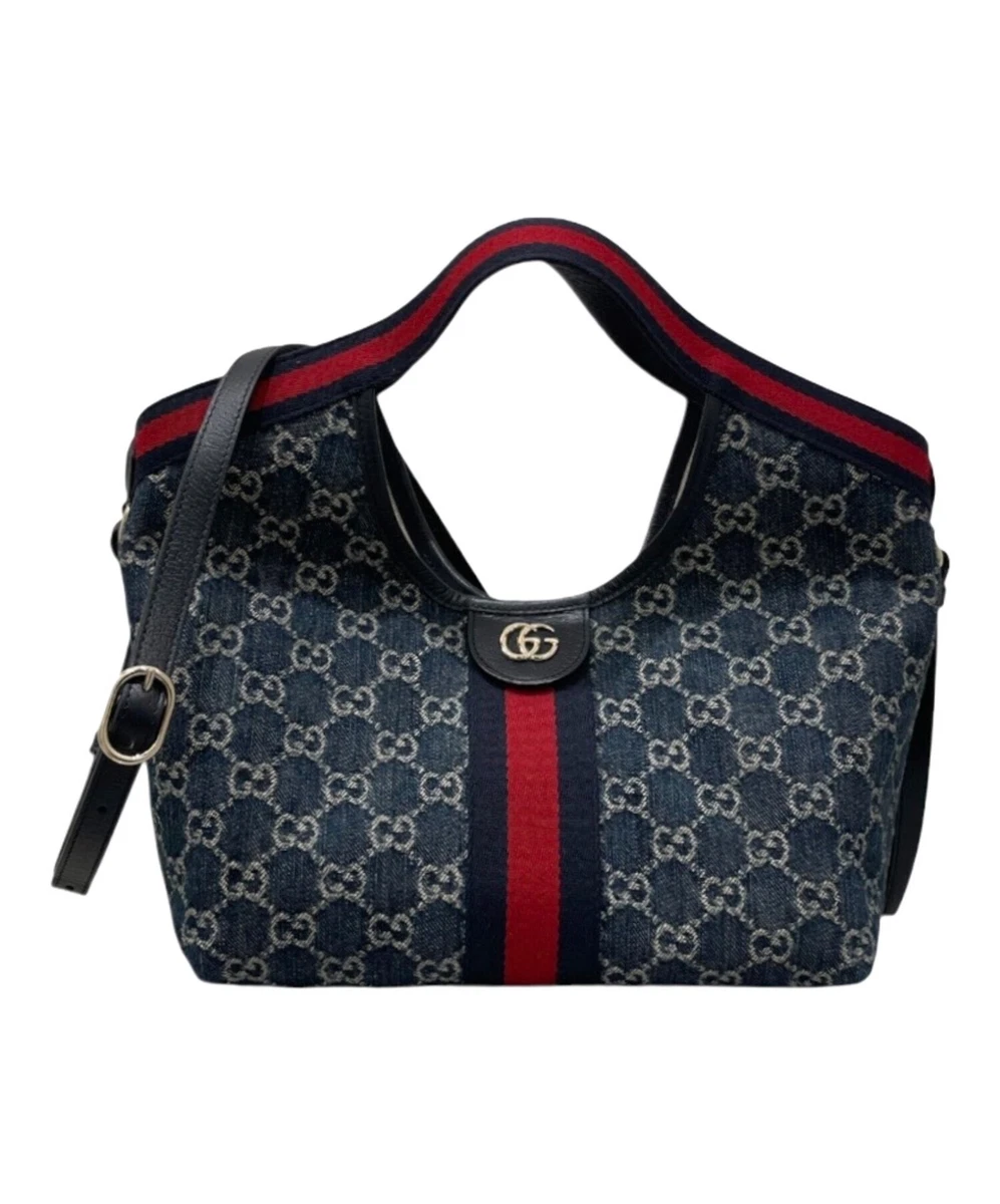 Gucci Denim Exterior Shoulder Bags for Women for sale | eBay