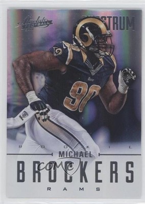 2012 Panini Absolute Spectrum Silver 19/50 Michael Brockers #167 Rookie RC 0v0