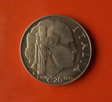 20 CENTESIMI 1940 IMPERO VITTORIO EMANUELE III MAGNETICA [V389]