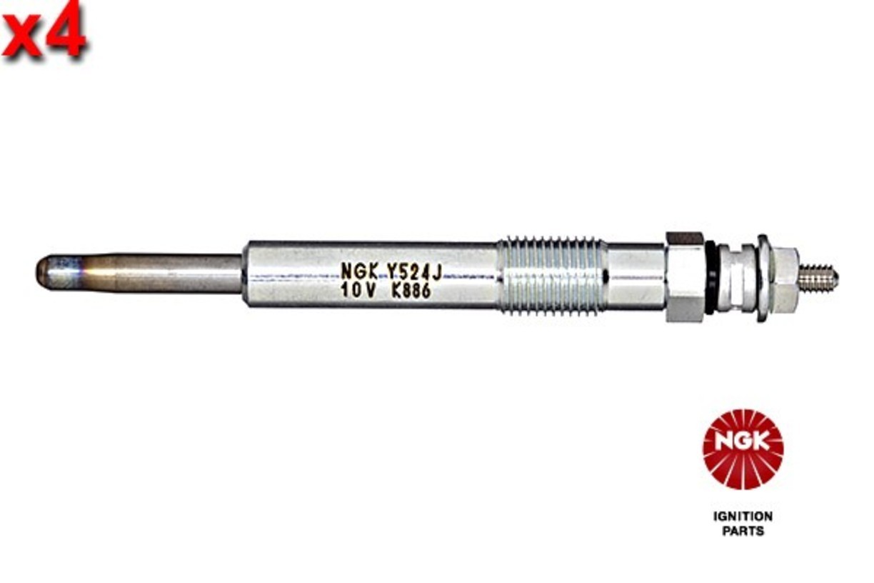 NGK 4x Glow Plug For FORD C-Max Fiesta IV Focus II Galaxy Mondeo S-Max 98-15 AB