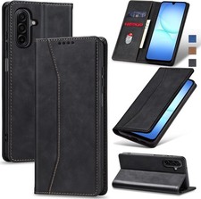 Shockproof Phone Case for Samsung A17 A16 A07 A26 A56 Leather Wallet Flip Cove