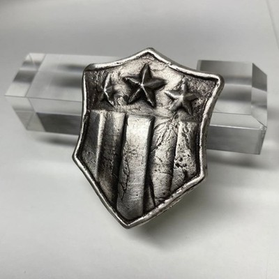 3 Oz MK BarZ USA Shield .999 FS Hand Poured | eBay