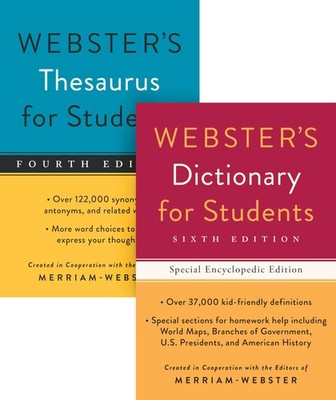 Merriam-Webster Webster's for Students Dictionary/Thesaurus Shrink (Taschenbuch)