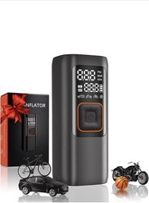 200psi Tire Inflator Portable Air Compressor Auto Shutoff Led Light Digital