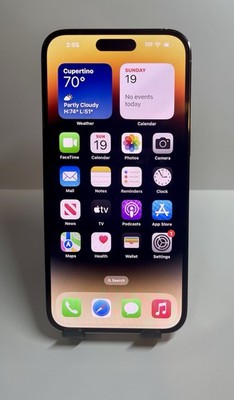 Apple iPhone 14 Pro Max 128GB Gold AT&T Locked Clean IMEI