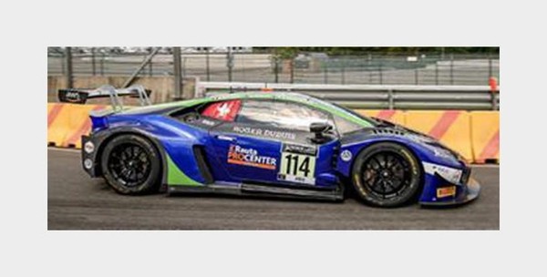 1:43 Spark Lamborghini Huracan Gt3 Evo #114 Spa 2021 Lappalainen Aitken SB477 Mo-image