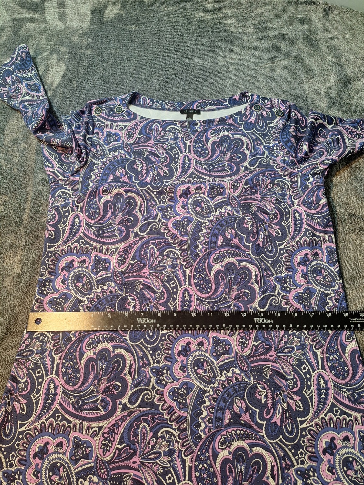 Talbots Performance Nylon Boat Neck Shift Dress W… - image 6