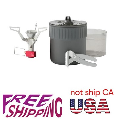 MSR PocketRocket 2 Mini Stove Kit Camping Stove & Pot Set Free Ship