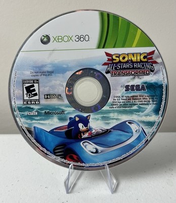 Sonic & All Stars Racing Transformed (Microsoft Xbox 360, 2012) Disc Only Tested