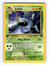 Golbat [1st Edition] #34 Prices | Pokemon Fossil | Pokemon Cards