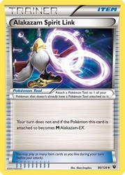 Alakazam Spirit Link 90/124 XY - Fates Collide