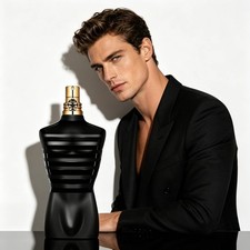 Jean Paul Gaultier Le Male Le Parfum EDP Men's Amber Woody Cardamom Vanilla