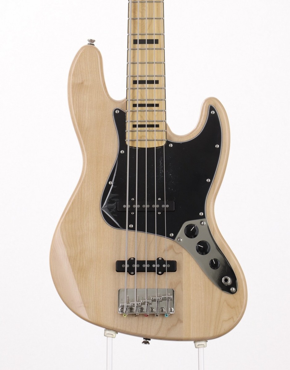 Squier Classic Vibe 70s Jazz Bass V Natural MF 2024 [SN