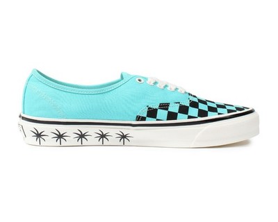 VN000D9NBLU WACKO MARIA × Vans Premium Authentic Checkerboard Blue