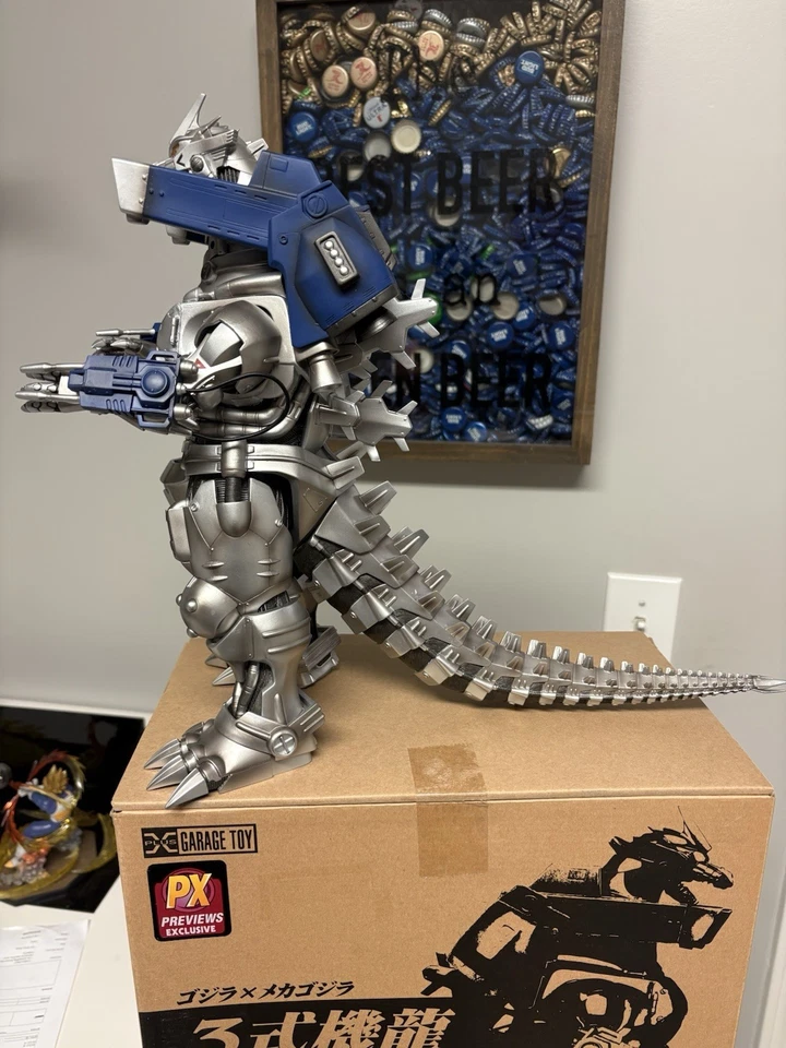 Juguete de garaje X Plus Godzilla SOS Mechagodzilla 2002 Foto 4 de 4