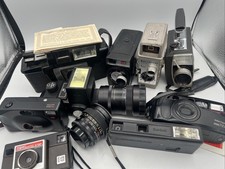 Camera  Lens Lot Untested Vintage AS IS