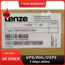 One New LENZE E82EV402K4C040 Inverter E82EV402_4C040 Expedited Shipping