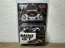 Mini GT 1:64 Porsche 911 GT3 R IMSA Petit Le Mans AO Racing Rexy Skeleton #1143