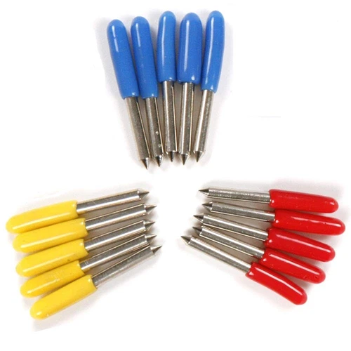 F.L.S 15pcs 30/45/60 Degree Roland Vinyl Cutter Cutting Plotter Blade with Blade