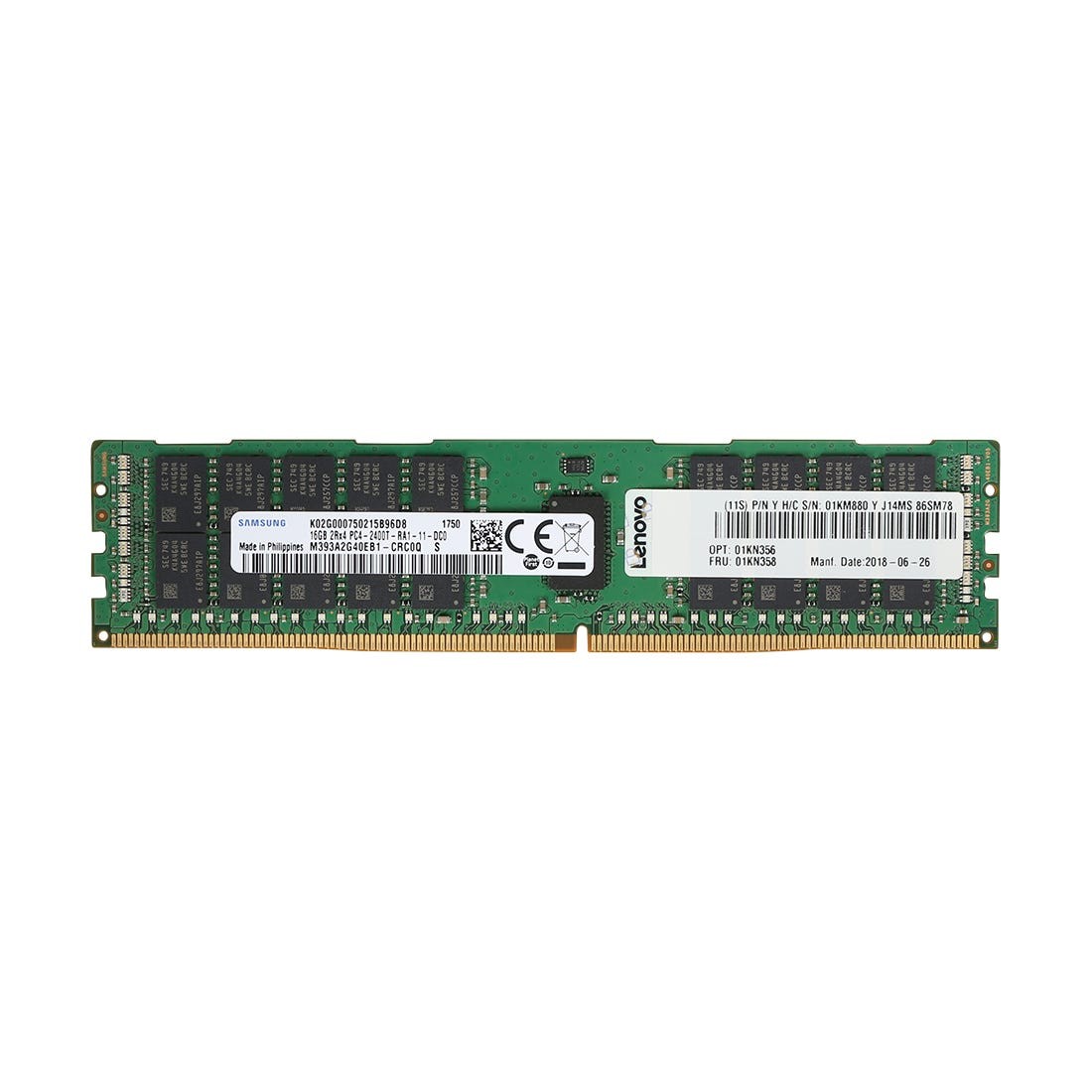 Lenovo (46W0831) 16GB PC4-19200 (DDR4-2400MHz) RAM -1yr Warranty