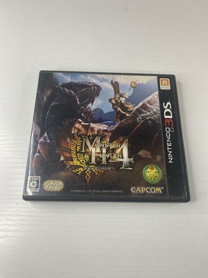 Monster Hunter 4 MH4 Action Game NINTENDO 3DS Software CAPCOM Japan US SELLER