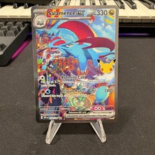 Salamence EX Special Illustration Rare SIR 156/128 Pokemon 30th Celebration on eBay