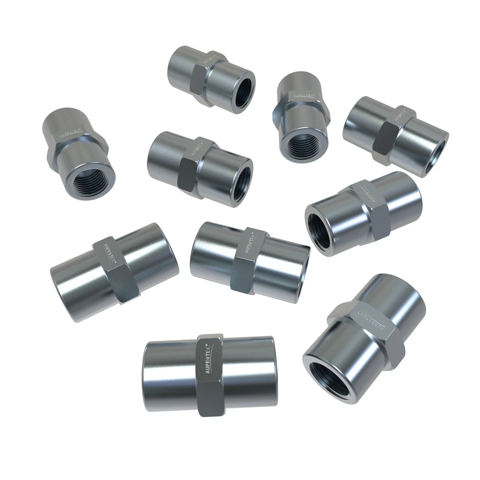 10x Verbinder EU-Standard f. Bremsleitung 4,75 mm Bördel F - M10x1 - Typ OAA - Bild 1 von 1