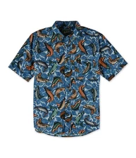 Woolrich Mens Walnut Run Button Up Shirt