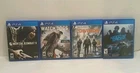 PlayStation 4 Game lot of 4 Games Mortal Combat X and More Complete