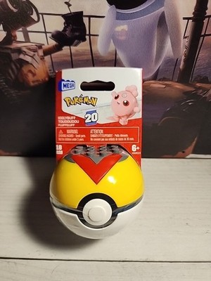 MEGA Pokemon Pokeball Set S20 - IGGLYBUFF in Level Ball (18 Pieces)  - NIP