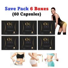 60 Caps OH LaLa Dietary Supplement Capsules | Mulberry Green Tea Extract 6 Boxes