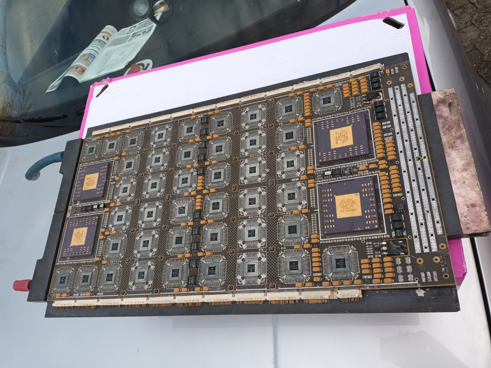 Rare: Cray T3D / T3E Processor Board - Vintage Supercomputer Module (DEC Alpha