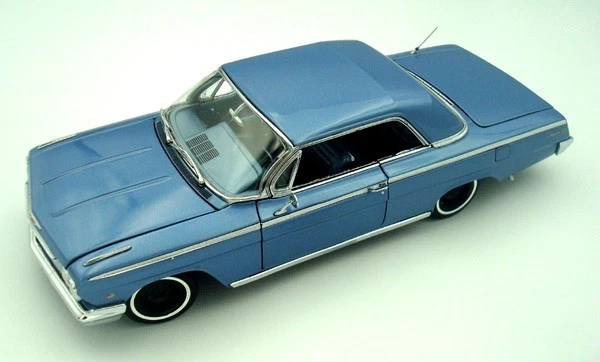 WCPD West Coast Precision Diecast 1962 Impala Coupe - NOS = Blue
