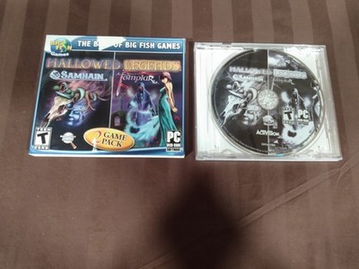 Big Fish Games Hallowed Legends PC 2 Game Pack Samhain Templar Excellent Mystery