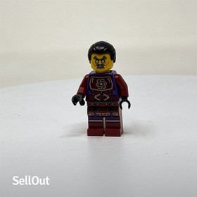 LEGO Ninjago Clouse Minifigure With Black Hair Tournament of Elements Figure