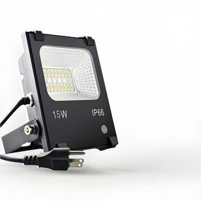 2 Pack - Melpo 15W Led Flood Light Outdoor, Smart RGBW Bluetooth Cell Phone App