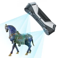 Creality CR-Scan Raptor Pro 3D Scanner 22+7 Blue Laser 24-Bit Full-Color Scans