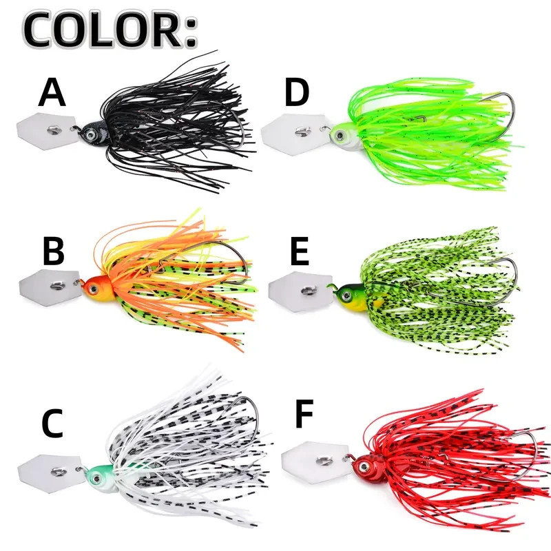 12pcs Weedless Chatterbait - Image 5