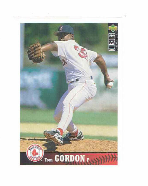 Tom Gordon Boston Red Sox Pitcher #48 Upper Deck 1997 Baseball
