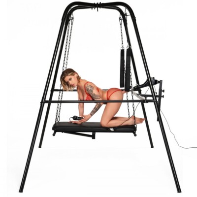 Throne Deluxe Adjustable Sling with Sex Machine | eBay Throne Deluxe Adjustable Sling with Sex Machine | eBay