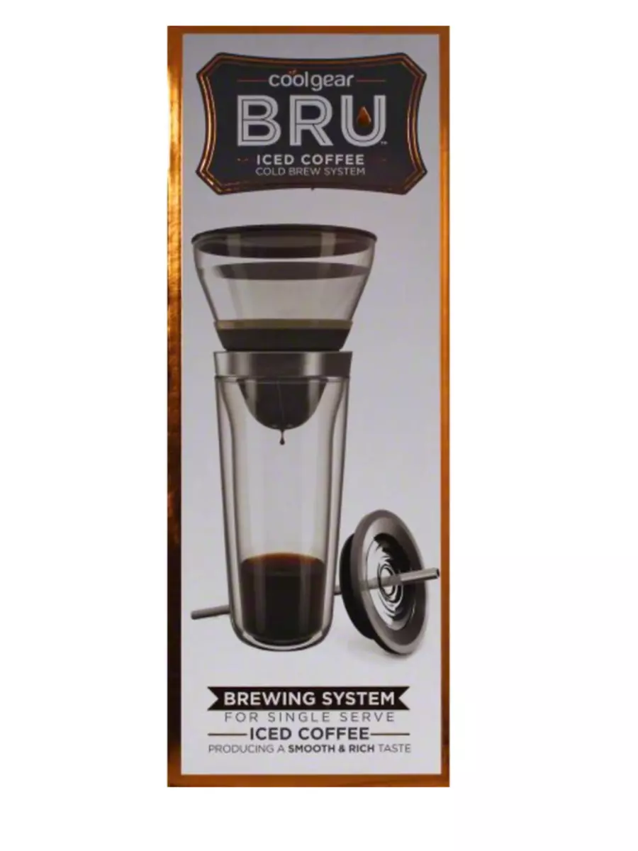 Cool Gear Bru Cold Brew System, Iced Coffee