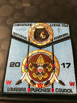 OA COMANCHE LODGE 254 2017 NATIONAL JAMBOREE TWO PIECE SET 250 MADE