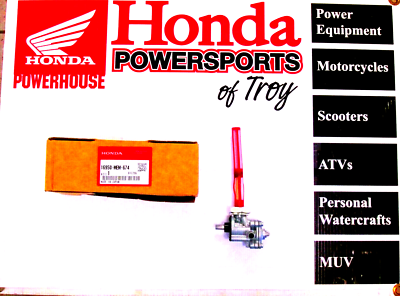 NEW GENUINE HONDA OEM FUEL VALVE PETCOCK 2004-2009 VTX1300C/S/R/T