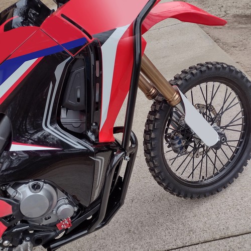 KOJEM Rally Crash Bar Engine Guard & Upper Lower Skid Plate For Honda CRF250 17+ - Picture 4 of 12