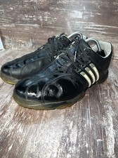 ADIDAS Men's Size 10.5 Tour 360 Golf Shoes EVG-791003 Black White With Spikes