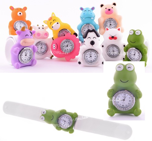 SIMPATICO OROLOGIO BRACCIALE JCKY TIME IN GOMMA BAMBINI RAGAZZI RANOCCHIO |  eBay