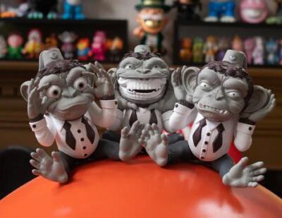 MORE EVIL MONKEYS VINYL TOY FIGURE RON ENGLISH POPAGANDA LIMITED EDITION