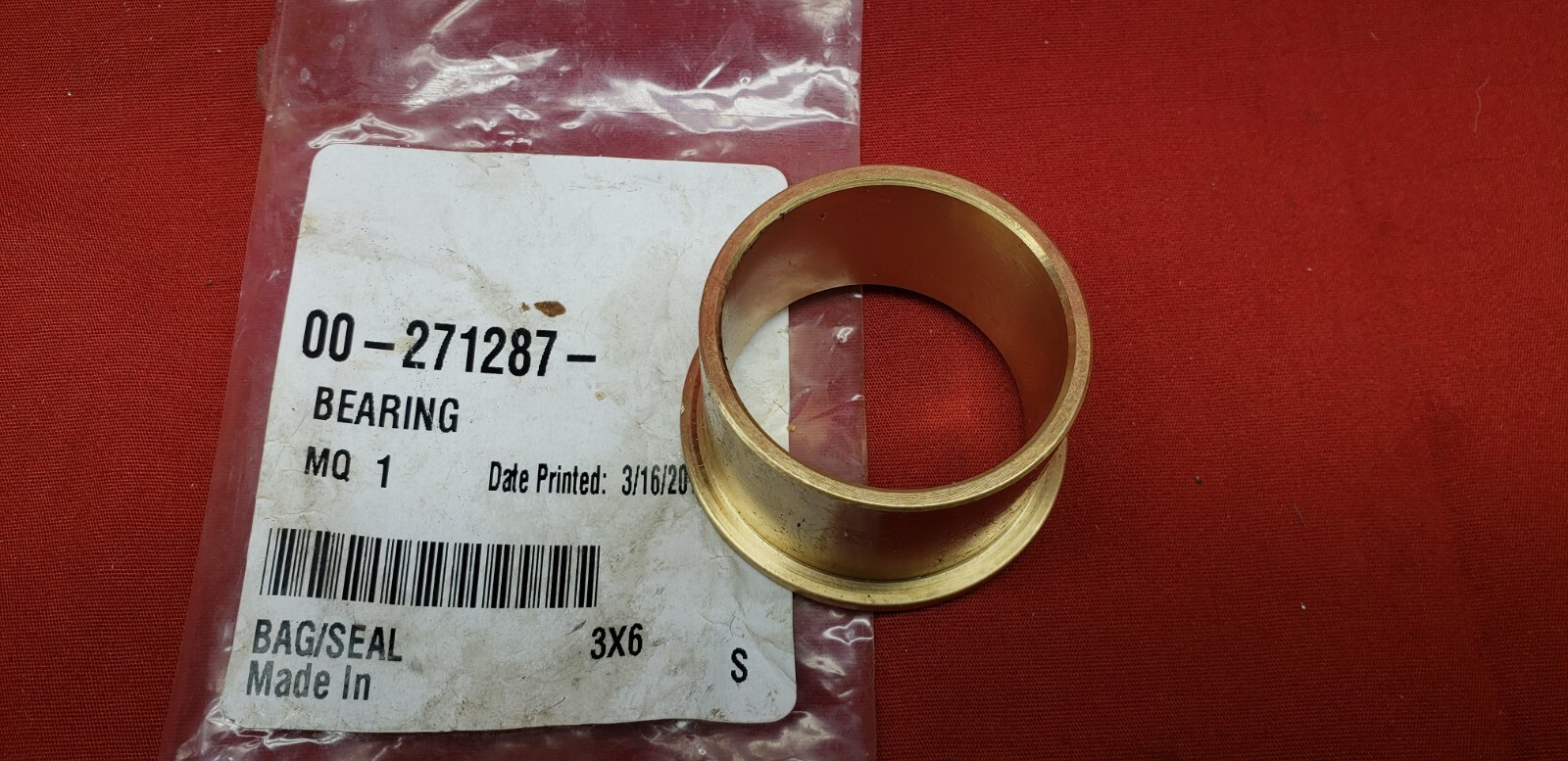 Hobart 40 Qt Mixer D330 D340 Bronze Bearing Lower Clutch Gear P/N 00